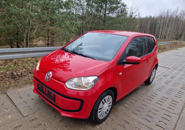 Volkswagen up! cena 15900 przebieg: 195211, rok produkcji 2014 z Mrągowo małe 121